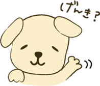 Cappuccino: The Flying Stuffed Puppy sticker #8515140