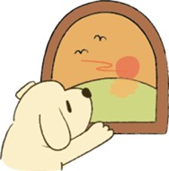 Cappuccino: The Flying Stuffed Puppy sticker #8515147