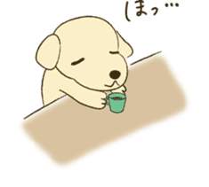 Cappuccino: The Flying Stuffed Puppy sticker #8515153