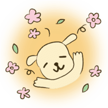 Cappuccino: The Flying Stuffed Puppy sticker #8515154