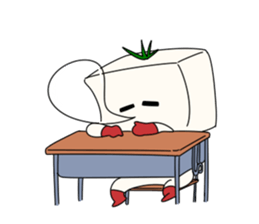 Tomatoufu sticker #8515193