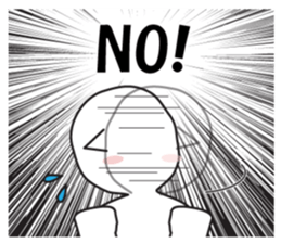 Exaggerated reaction! E sticker #8515330