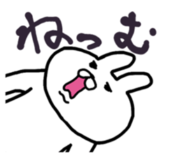 The wonderful love world of rabbit sticker #8515538