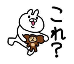 The wonderful love world of rabbit sticker #8515542