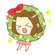 Mademoiselle Nana - Merry Christmas! sticker #8516565