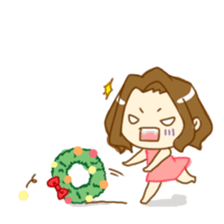 Mademoiselle Nana - Merry Christmas! sticker #8516568