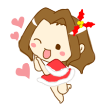 Mademoiselle Nana - Merry Christmas! sticker #8516587