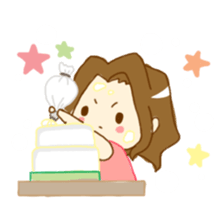 Mademoiselle Nana - Merry Christmas! sticker #8516592