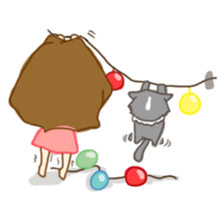 Mademoiselle Nana - Merry Christmas! sticker #8516596