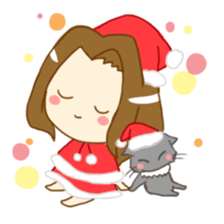 Mademoiselle Nana - Merry Christmas! sticker #8516597