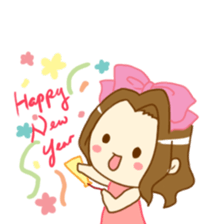 Mademoiselle Nana - Merry Christmas! sticker #8516601