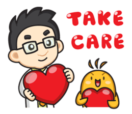 Dr. Bank & the Herbal Minions sticker #8516934