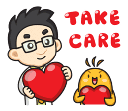 Dr. Bank & the Herbal Minions sticker #8516934