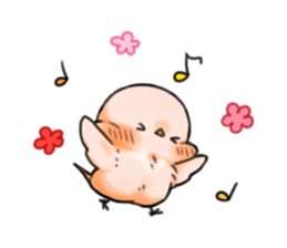 Okame-kun & pink-chan Vol.4 sticker #8517249