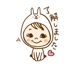 Daily conversation of Usakocchi sticker #8517362