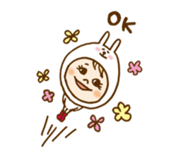 Daily conversation of Usakocchi sticker #8517363