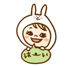 Daily conversation of Usakocchi sticker #8517365