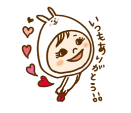 Daily conversation of Usakocchi sticker #8517368