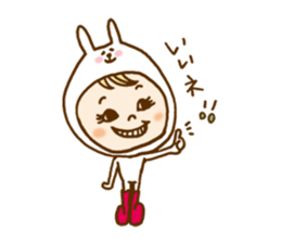 Daily conversation of Usakocchi sticker #8517370