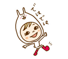 Daily conversation of Usakocchi sticker #8517371