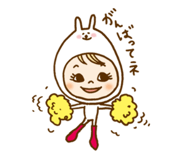 Daily conversation of Usakocchi sticker #8517377