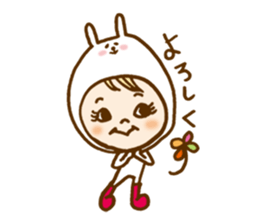 Daily conversation of Usakocchi sticker #8517379