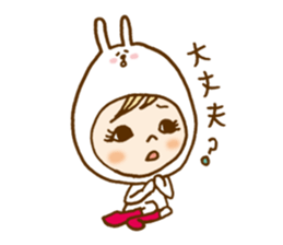 Daily conversation of Usakocchi sticker #8517382