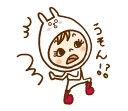 Daily conversation of Usakocchi sticker #8517384