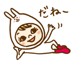 Daily conversation of Usakocchi sticker #8517388