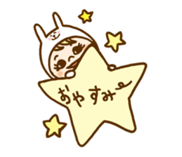 Daily conversation of Usakocchi sticker #8517391