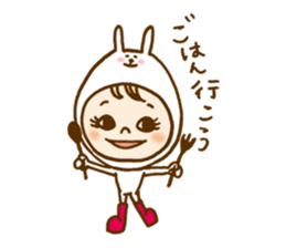 Daily conversation of Usakocchi sticker #8517392