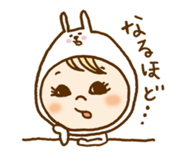 Daily conversation of Usakocchi sticker #8517393