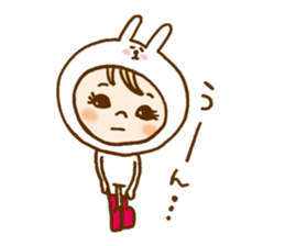 Daily conversation of Usakocchi sticker #8517395