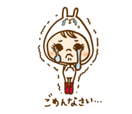 Daily conversation of Usakocchi sticker #8517397