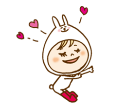 Daily conversation of Usakocchi sticker #8517398