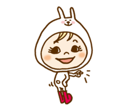 Daily conversation of Usakocchi sticker #8517399