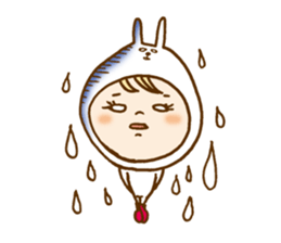 Daily conversation of Usakocchi sticker #8517400