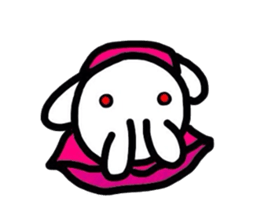 Rabbit of a puppet sticker #8518033