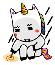 Lala Unicorn sticker #8518877