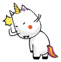 Lala Unicorn sticker #8518878
