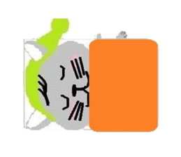 A sticker of animals. sticker #8519723