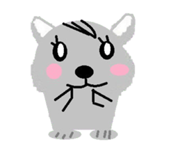 A sticker of animals. sticker #8519724