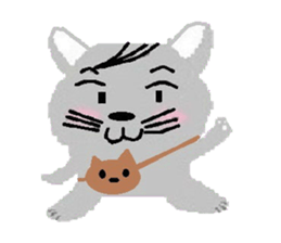 A sticker of animals. sticker #8519725