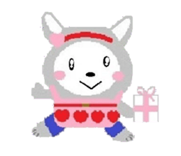 A sticker of animals. sticker #8519740