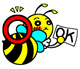 Bee one phrase sticker #8520196