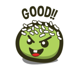 Klepon Cake sticker #8520370