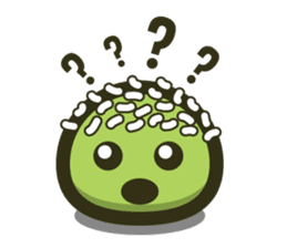 Klepon Cake sticker #8520371