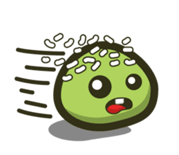 Klepon Cake sticker #8520380