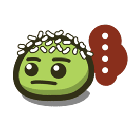 Klepon Cake sticker #8520381