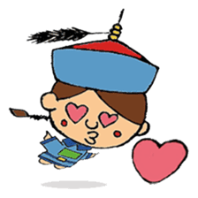 Little Chinese Vampire sticker #8520666